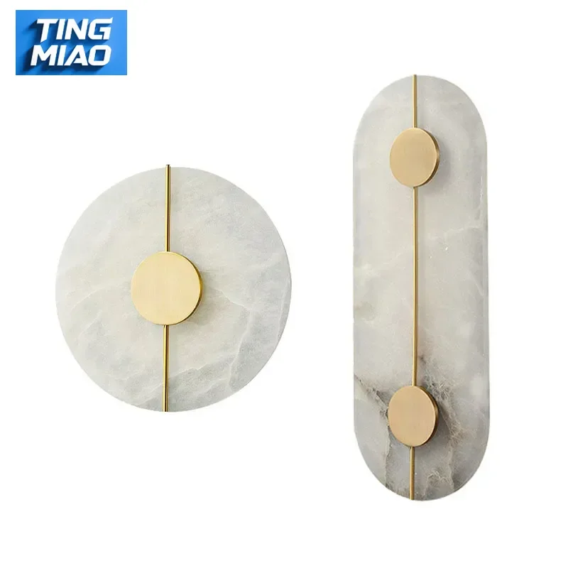 Modern Luxury Creative Marble Wall Light Alabaster Marble Wall Sconce for Bedroom Bedside Living Room Aisle Indoor Decor
Modern Luxury Creative Marble Wall Light Alabaster Marble Wall Sconce for Bedroom Bedside Living Room Aisle Indoor Decor