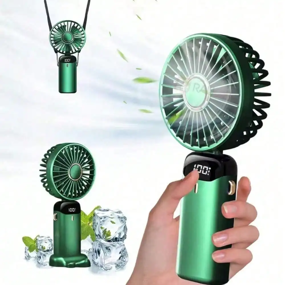 Handheld Fan, Combination Pack-White-Handheld Fan With 4000 MAh Battery Max 48 Hours Runtime,Pocket Fan Portable Batter
Handheld Fan, Combination Pack-White-Handheld Fan With 4000 MAh Battery Max 48 Hours Runtime,Pocket Fan Portable Batter