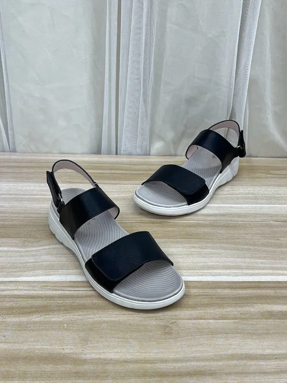 Women's Casual Thi Boted Leather Sandals Faionable round Toe Versatile Comfortable Magic Tape Easy to Wear Low Heel
Women's Casual Thi Boted Leather Sandals Faionable round Toe Versatile Comfortable Magic Tape Easy to Wear Low Heel