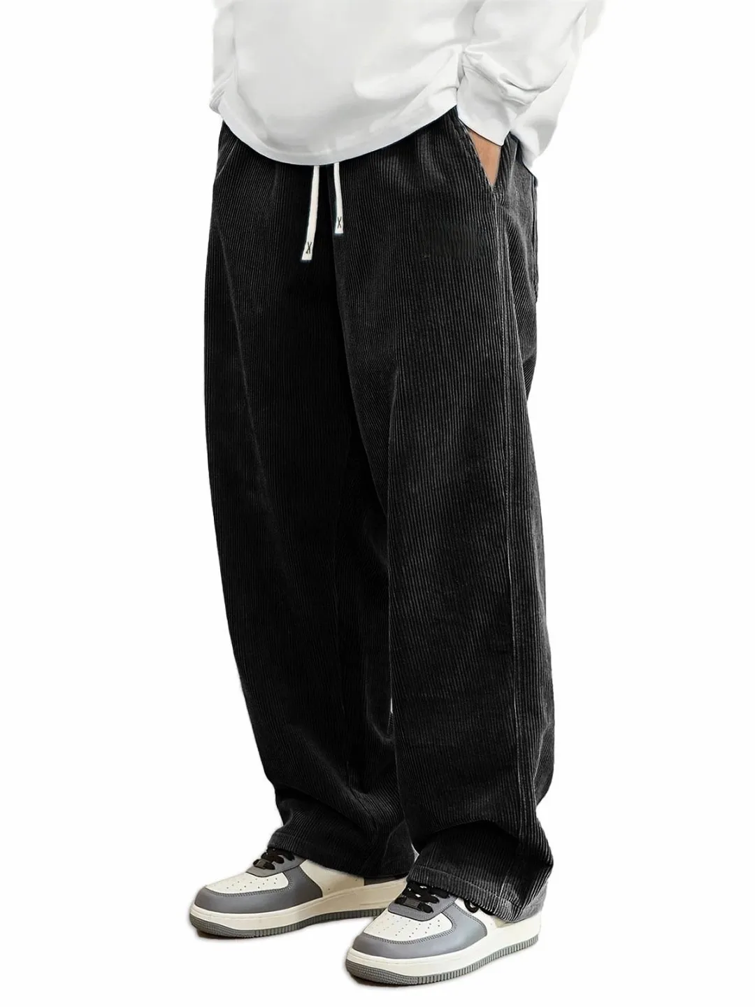 High Street Casual Pants Men Wide-leg Straight Corduroy Trousers Spring Autumn Fashion Jogger Couple Streetwear new sweatpants
High Street Casual Pants Men Wide-leg Straight Corduroy Trousers Spring Autumn Fashion Jogger Couple Streetwear new sweatpants