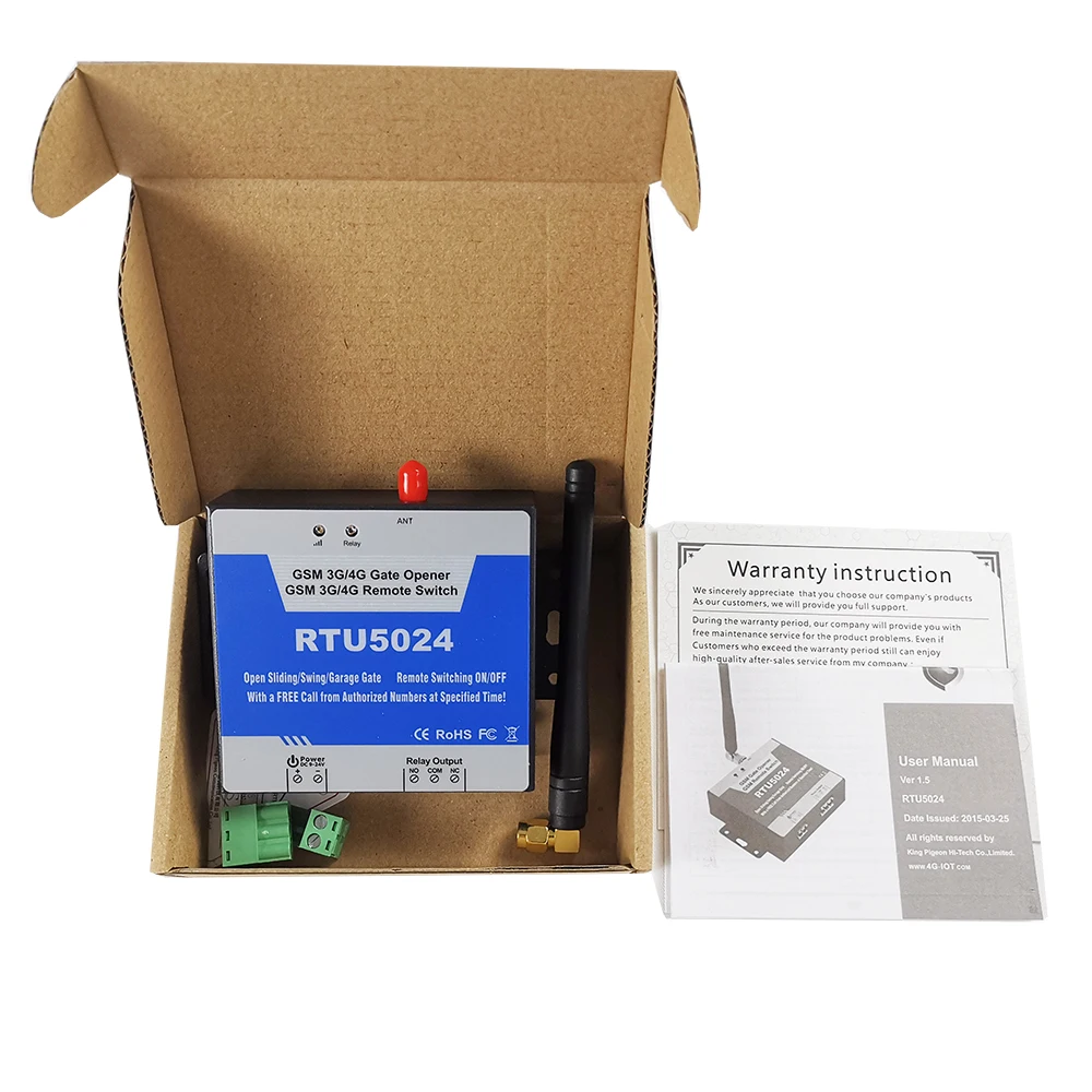 Factory Price 4G Rtu5024 Smart Gsm Gate Opener Gsm Access Control Gsm Relay Switch
Factory Price 4G Rtu5024 Smart Gsm Gate Opener Gsm Access Control Gsm Relay Switch