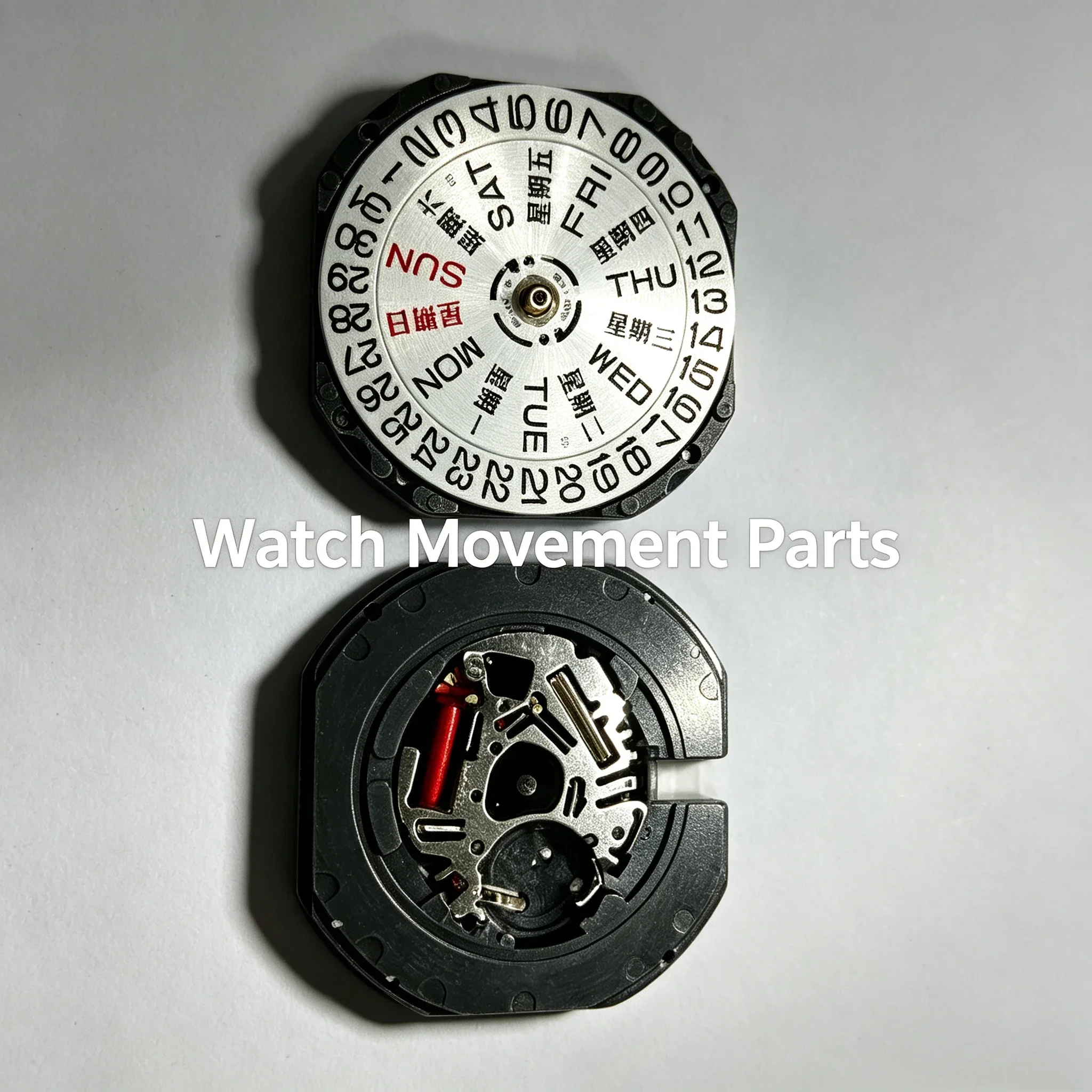 Brand New Seiko VJ53 Quartz Watch Mechanism Dual Calendar Three Hands Watch Repair Parts Replacement Accessories
Brand New Seiko VJ53 Quartz Watch Mechanism Dual Calendar Three Hands Watch Repair Parts Replacement Accessories