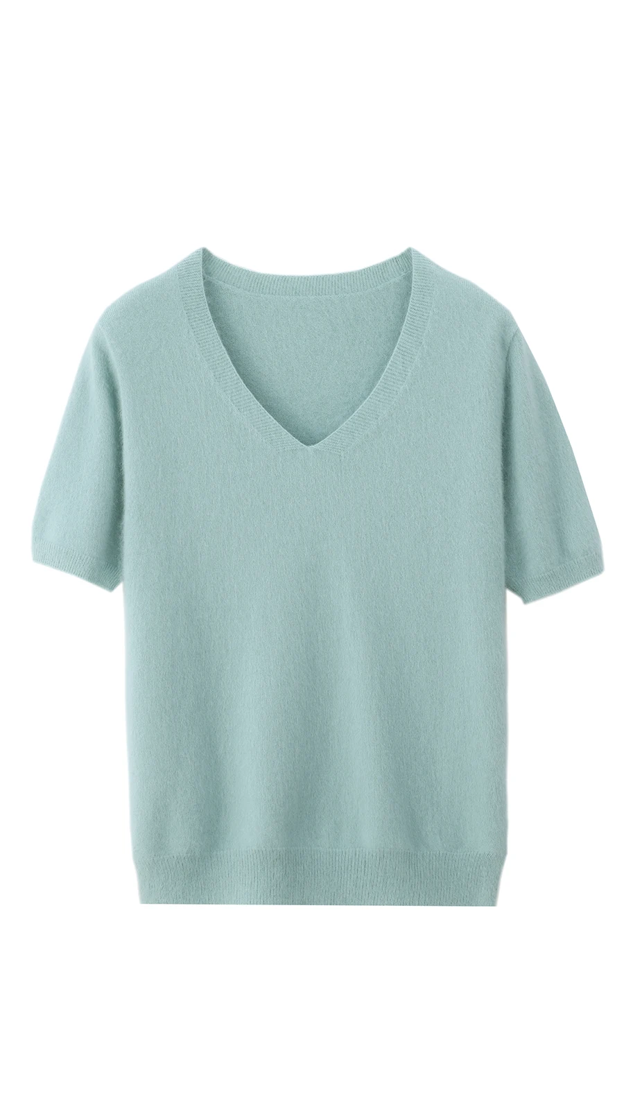 Women's Knitwear Mid-Sleeve Loose Thin Five-Arm Spring Autumn V-neck Cashmere Casual Versatile Base Shirt Top Fashion Style
Women's Knitwear Mid-Sleeve Loose Thin Five-Arm Spring Autumn V-neck Cashmere Casual Versatile Base Shirt Top Fashion Style
