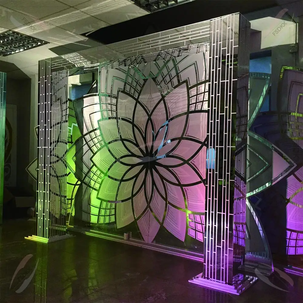 Modern Silver Acrylic Wedding Party PVC Acrylic arc Arch Event Backdrop Stage Decoration
Modern Silver Acrylic Wedding Party PVC Acrylic arc Arch Event Backdrop Stage Decoration