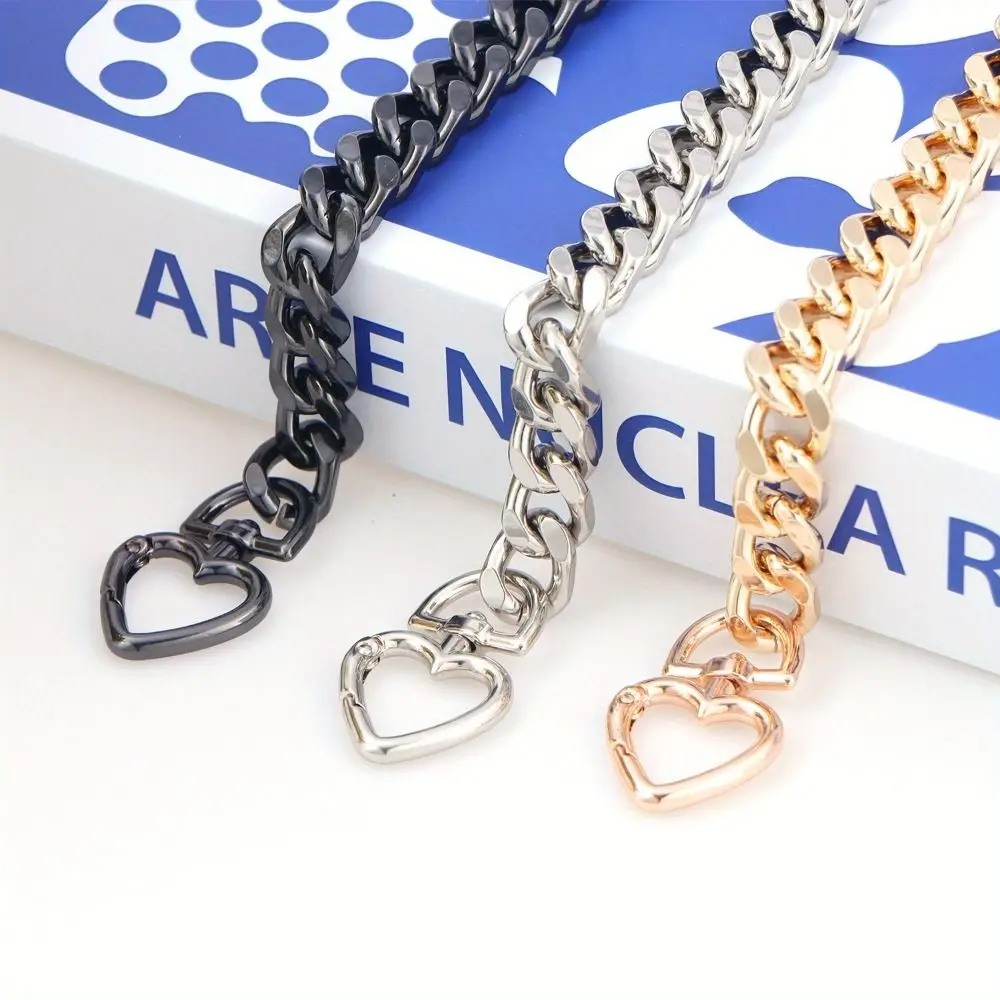 Korea Style Metal Purse Strap Extender Chain Heart Shape Lengthen Handbags Strap Decorative Replacement Charm Attachment Clutch
Korea Style Metal Purse Strap Extender Chain Heart Shape Lengthen Handbags Strap Decorative Replacement Charm Attachment Clutch