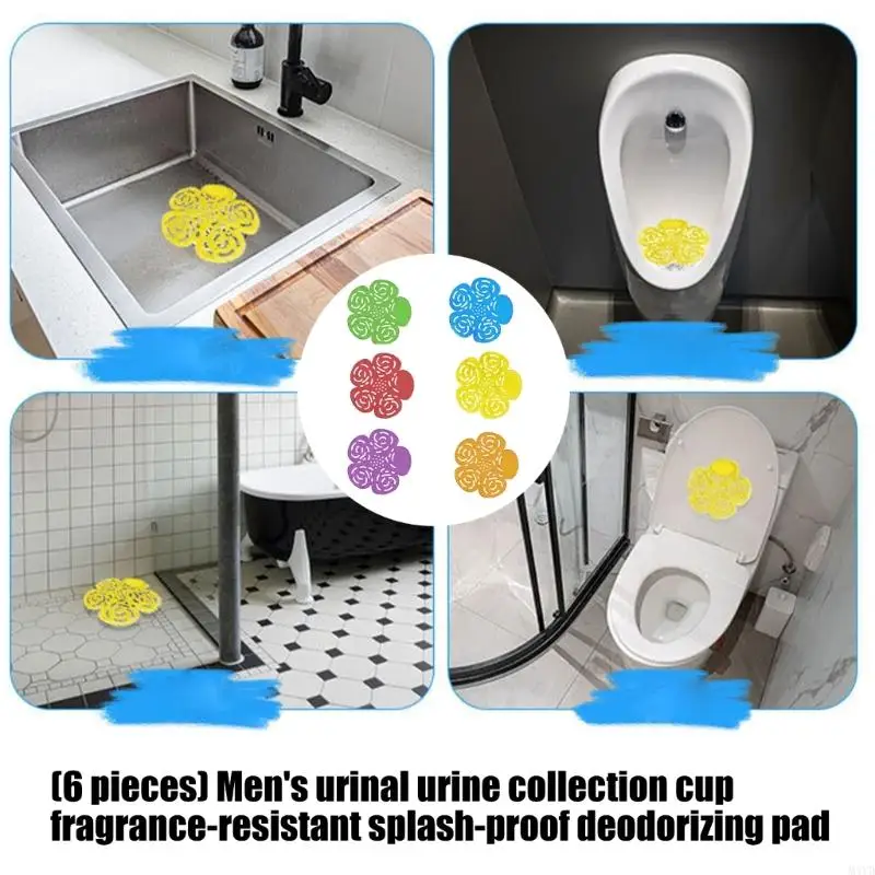 6Pcs Urinal Deodorizer Pad Odor Freshener With Fragrances And Anti Splash Design For Home And Public Restrooms M4YD
6Pcs Urinal Deodorizer Pad Odor Freshener With Fragrances And Anti Splash Design For Home And Public Restrooms M4YD