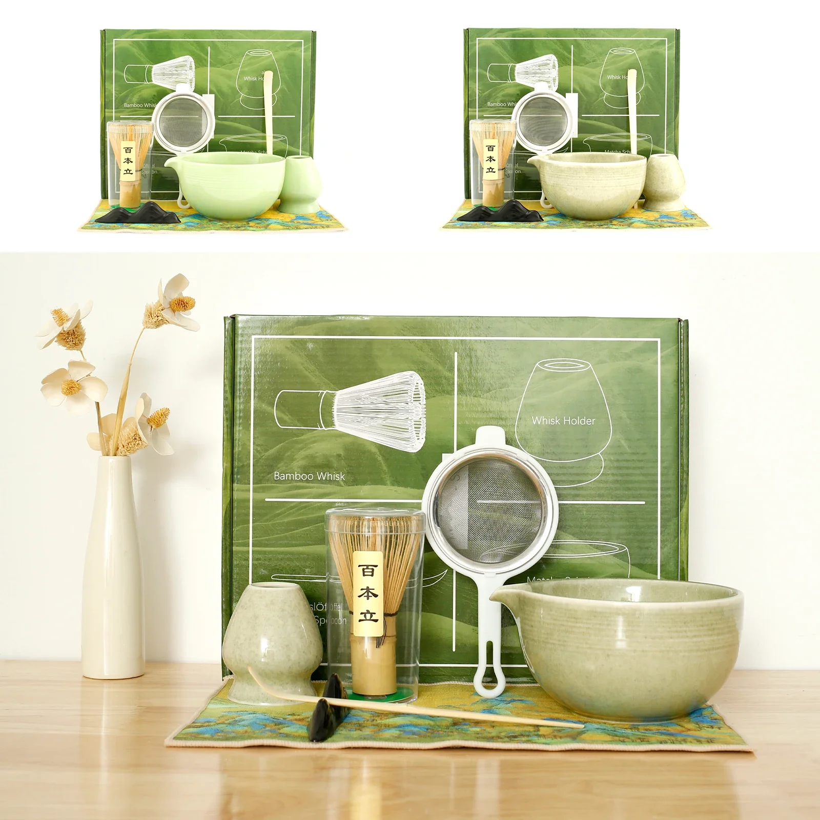 7 Pcs Matcha Kit Professional Matcha Whisk Set Complete Matcha Set Japanese Tea Set Elegant Matcha Starter Kit Basic Matcha
7 Pcs Matcha Kit Professional Matcha Whisk Set Complete Matcha Set Japanese Tea Set Elegant Matcha Starter Kit Basic Matcha