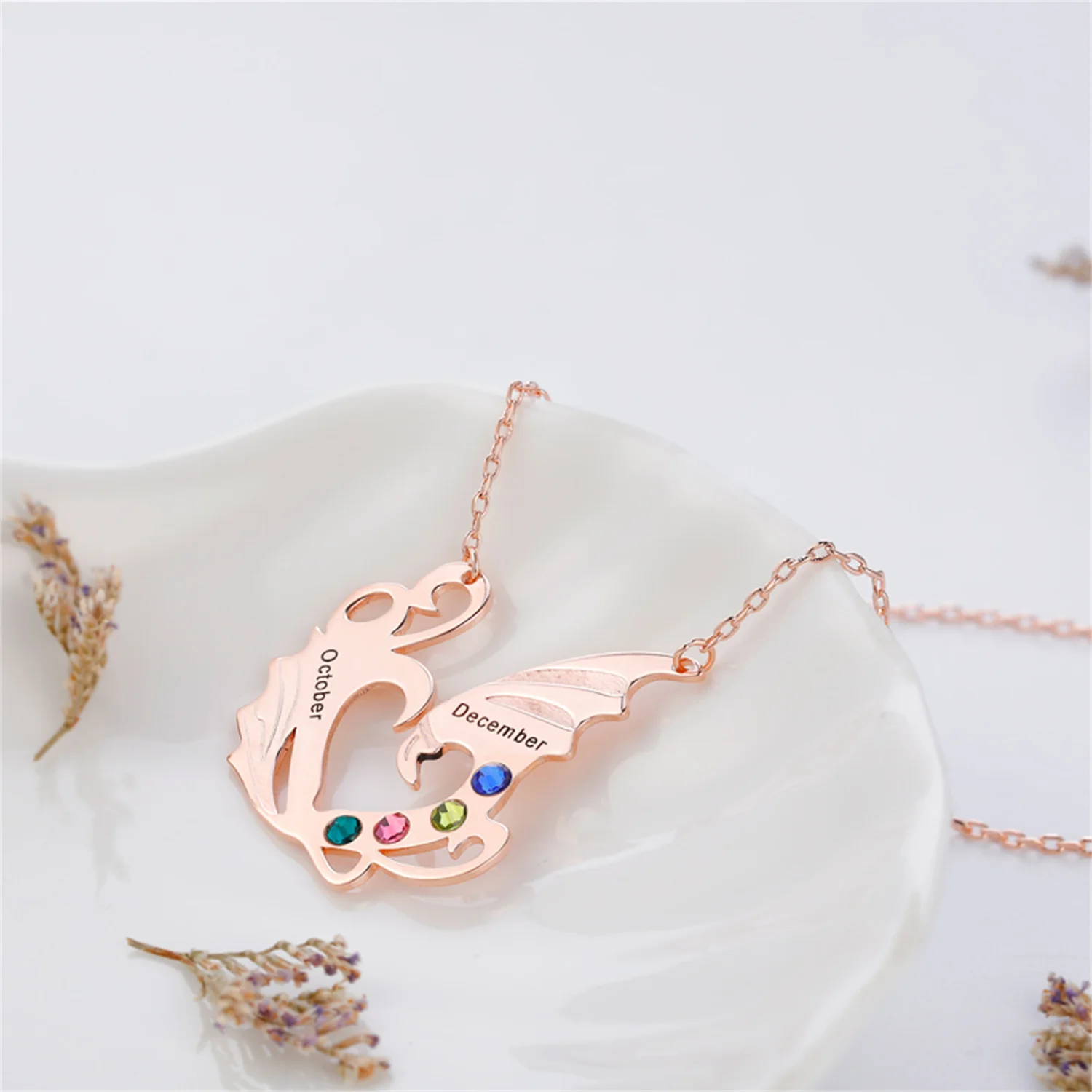 Keep Love in Your Heart" Personalized Engravable Necklace Birthstone Stainless Steel Love Birthstone Name Pendant Women Jewelry
Keep Love in Your Heart" Personalized Engravable Necklace Birthstone Stainless Steel Love Birthstone Name Pendant Women Jewelry