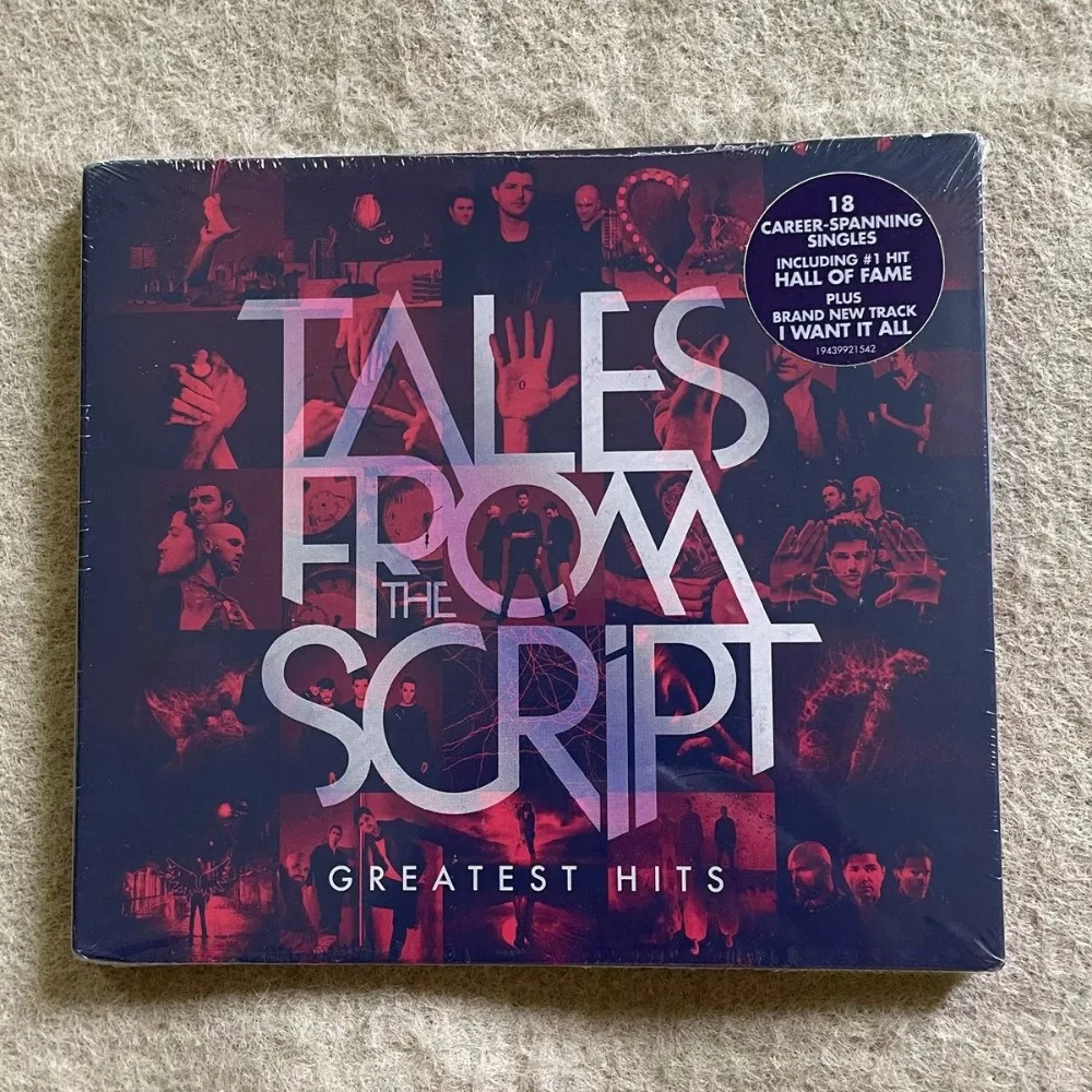 The Script Tales From The Script: Greatest Hits CD - Timeless Pop-Rock Anthems - Emotional Vocals & Catchy Melodies for Fans
The Script Tales From The Script: Greatest Hits CD - Timeless Pop-Rock Anthems - Emotional Vocals & Catchy Melodies for Fans