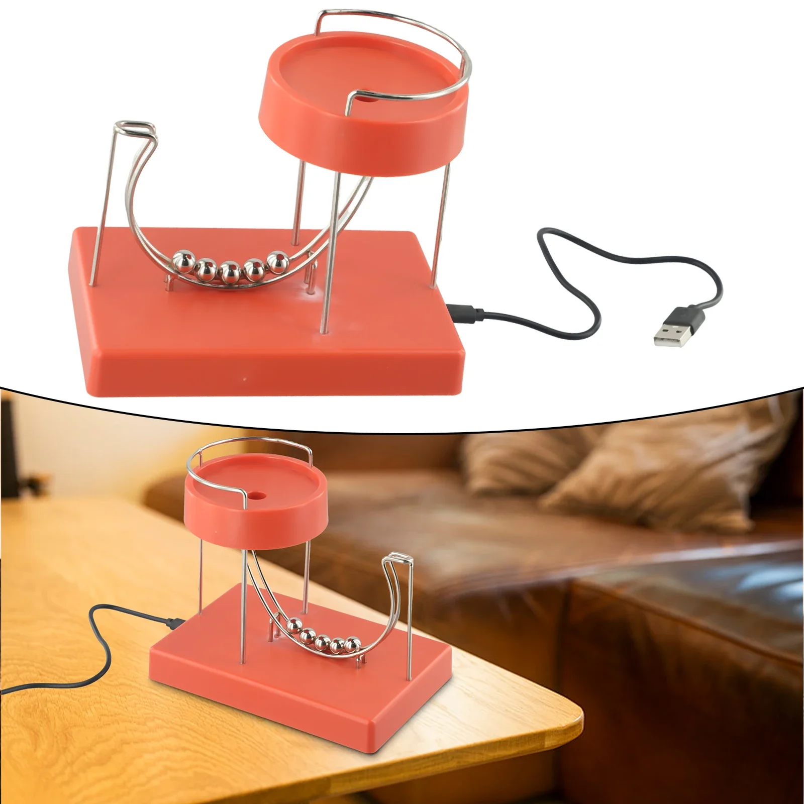 1pc Perpetual Motion Machine Decor Scientific And Artistic Perpetual Motion Machine Sculptures Office Furniture Table Decoration
1pc Perpetual Motion Machine Decor Scientific And Artistic Perpetual Motion Machine Sculptures Office Furniture Table Decoration