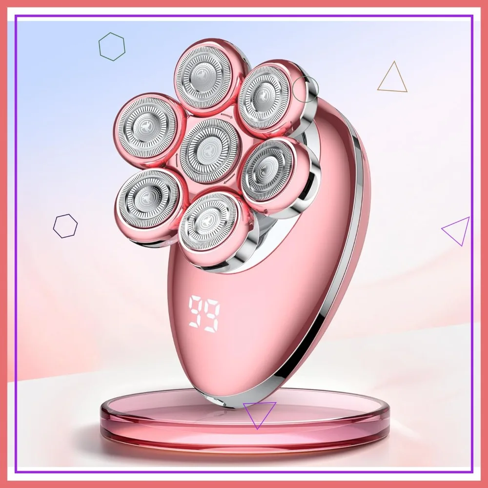 Cordless Electric Shaver for Women - Wet Dry Body Razor for Smooth Legs, Rechargeable (Pink)
Cordless Electric Shaver for Women - Wet Dry Body Razor for Smooth Legs, Rechargeable (Pink)