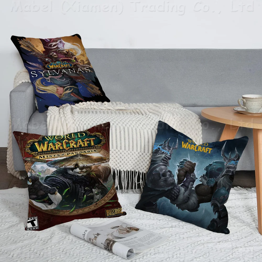 World Of Warcraft Game Cushion Cover Car Throw Pillow Case For Sofa Car Christmas Gift 40x40cm 45x45cm
World Of Warcraft Game Cushion Cover Car Throw Pillow Case For Sofa Car Christmas Gift 40x40cm 45x45cm