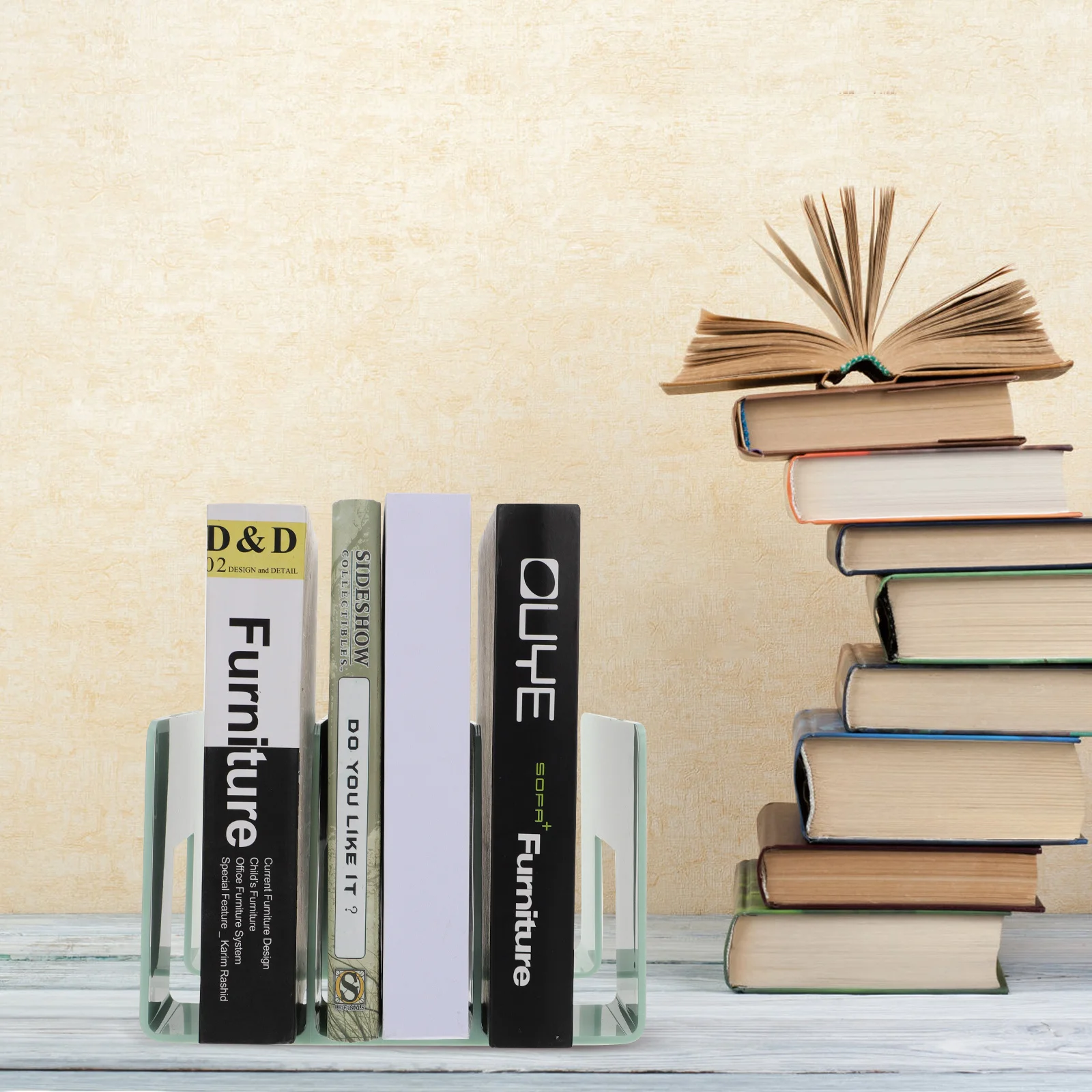 Bookends Retro Stand Decorative Storage Display Practical Organizer Organizers Acrylic Cute Shelf Holder Desktop
Bookends Retro Stand Decorative Storage Display Practical Organizer Organizers Acrylic Cute Shelf Holder Desktop