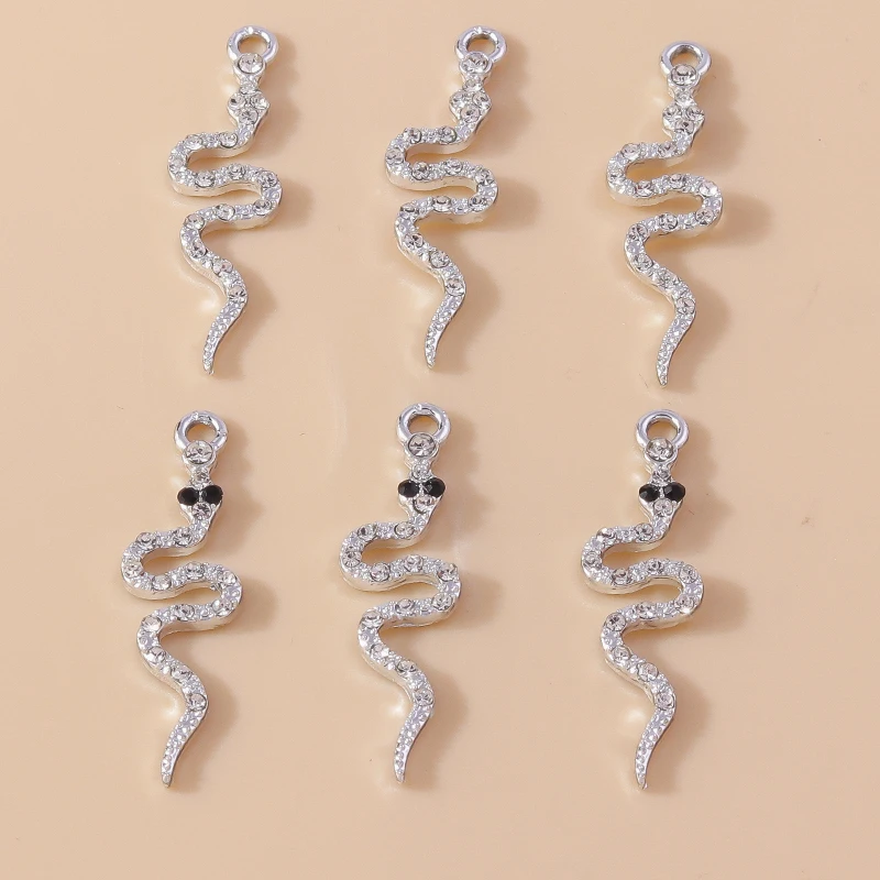 20pcs Cartoon Animal Charms Crystal Alloy Snake Charms Pendants for Jewelry Making Necklaces Earrings Braacelets DIY Crafts Gift
20pcs Cartoon Animal Charms Crystal Alloy Snake Charms Pendants for Jewelry Making Necklaces Earrings Braacelets DIY Crafts Gift