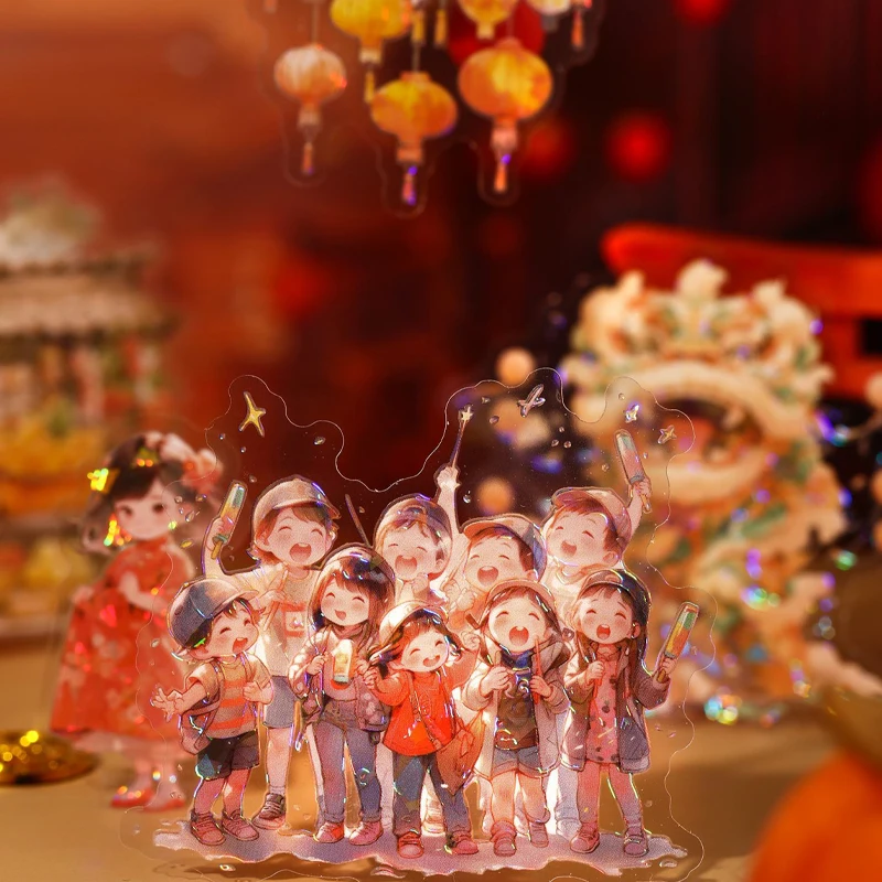 Mr. Paper 4Style 15Pcs/bag Chinese New Year Theme Shell Light Stickers Creative DIY Handbook Decoration Scrapbooking Album
Mr. Paper 4Style 15Pcs/bag Chinese New Year Theme Shell Light Stickers Creative DIY Handbook Decoration Scrapbooking Album