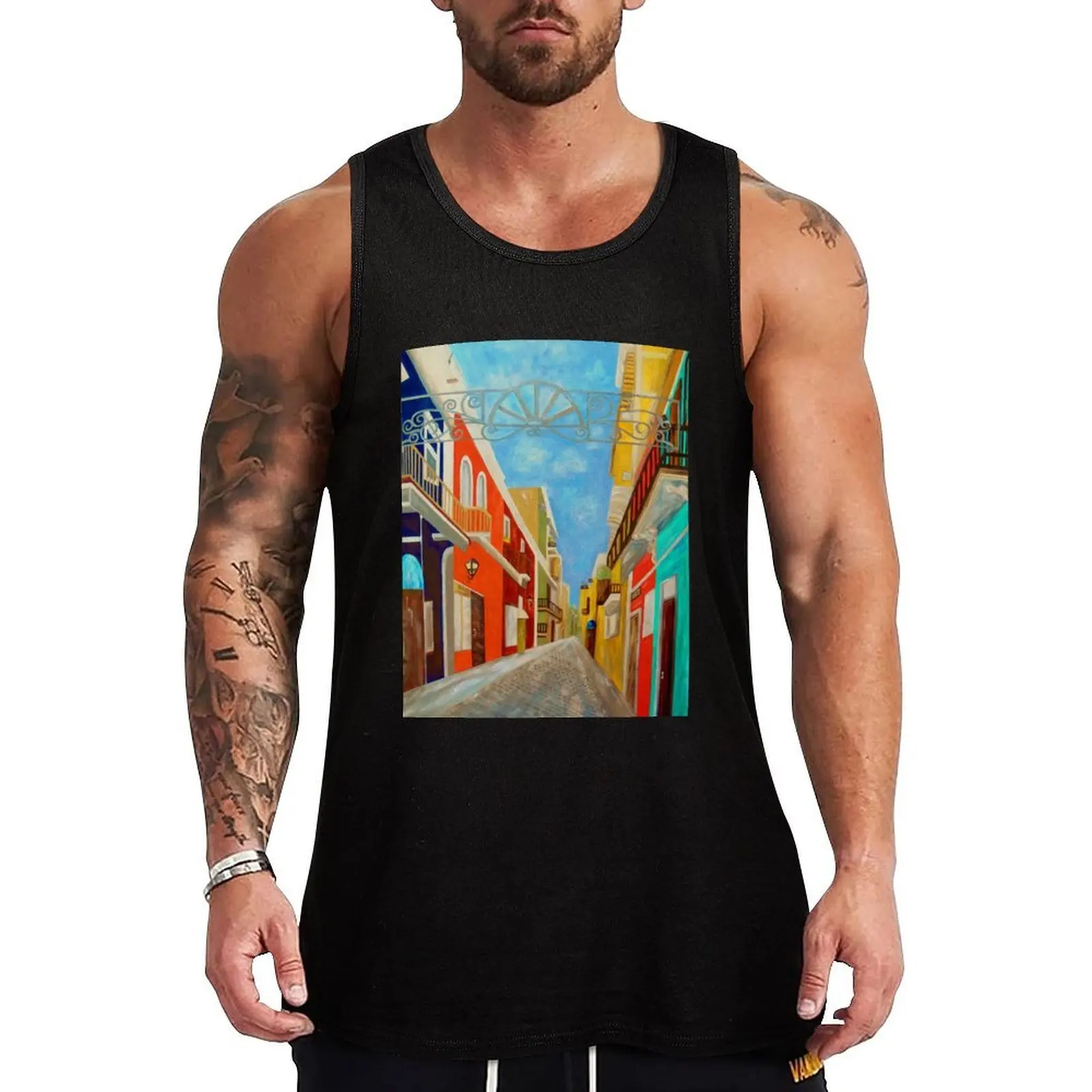 Old San Juan Tank Top Sleeveless T-shirt clothes for men anime top clothes for men summer
Old San Juan Tank Top Sleeveless T-shirt clothes for men anime top clothes for men summer
