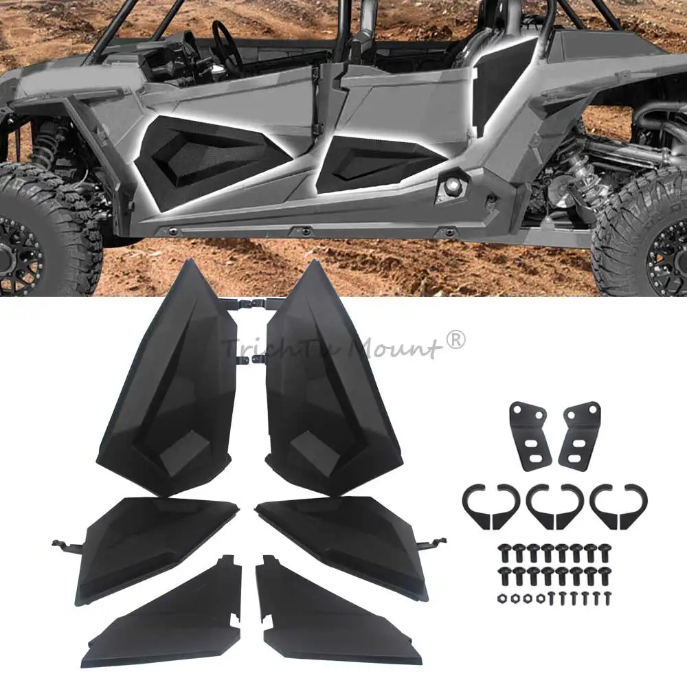 Вставки-панели для передних и задних нижних дверей UTV для Polaris RZR XP 4 S4 900 1000 Turbo EPS DYNAMIX 2014-2023, матовый черный цвет
Вставки-панели для передних и задних нижних дверей UTV для Polaris RZR XP 4 S4 900 1000 Turbo EPS DYNAMIX 2014-2023, матовый черный цвет