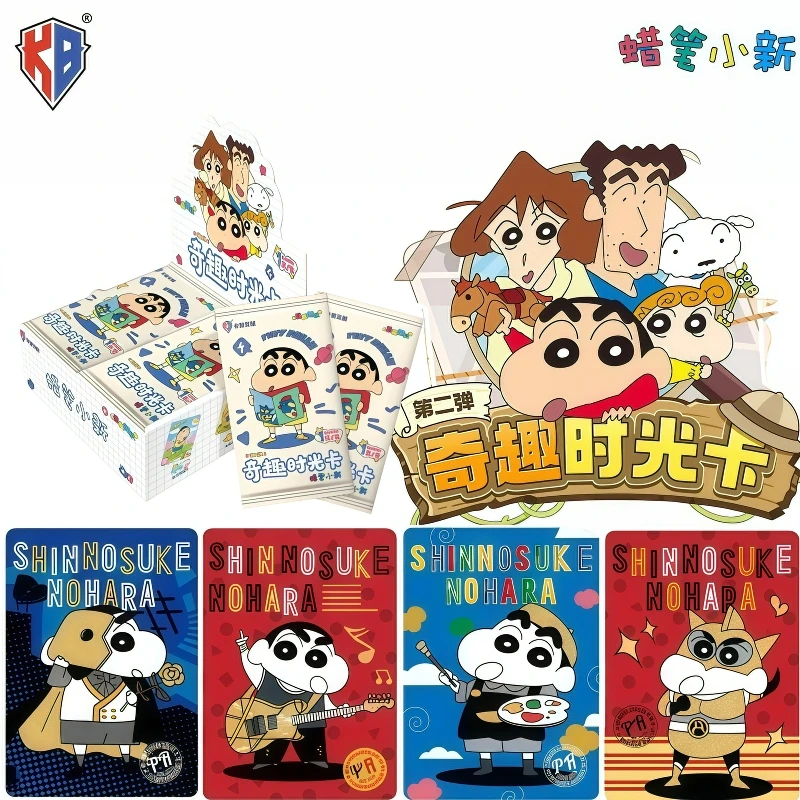 KABAO Official Genuine Crayon Shin-chan Fun Time Card Set - Anime Merchandise Collectible Cards - Children's Holiday Gift
KABAO Official Genuine Crayon Shin-chan Fun Time Card Set - Anime Merchandise Collectible Cards - Children's Holiday Gift