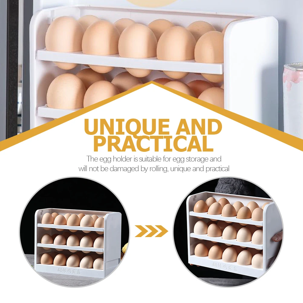 Egg Storage Box Case for Refrigerator Holder Fridge Door Tray Carton Automatic Organizer
Egg Storage Box Case for Refrigerator Holder Fridge Door Tray Carton Automatic Organizer