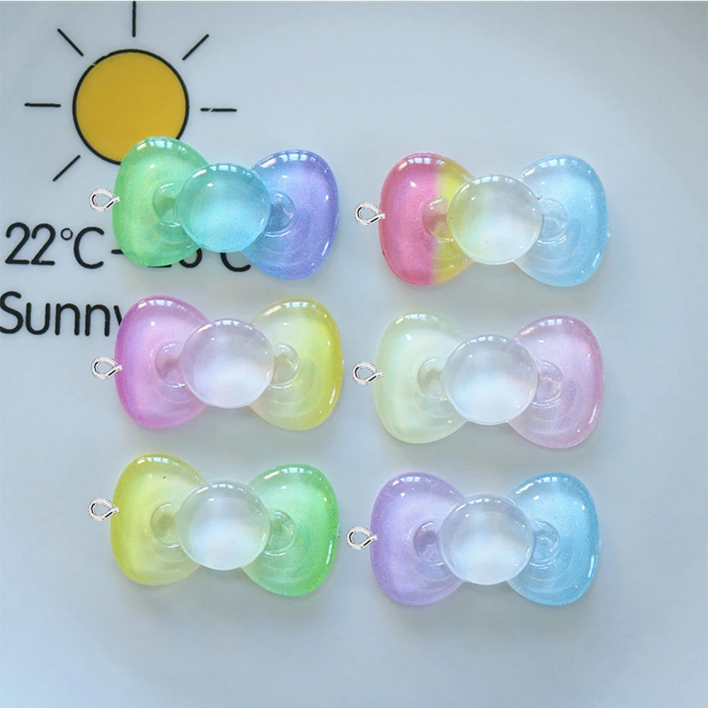 10PCS Clear 35x20mm Bow Tie Series Flat Back Charms For Earrings Bracelet Hairpin DIY Jewelry Pendants Decoration Accessories
10PCS Clear 35x20mm Bow Tie Series Flat Back Charms For Earrings Bracelet Hairpin DIY Jewelry Pendants Decoration Accessories