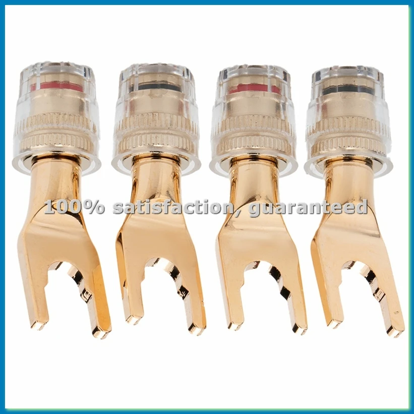 Hifi Diy Y Shaped Convert to Banana Female Connector Terminal 4mm Banana Female Gold Plated 24K Audio Speaker Cable Plug-ABRM
Hifi Diy Y Shaped Convert to Banana Female Connector Terminal 4mm Banana Female Gold Plated 24K Audio Speaker Cable Plug-ABRM