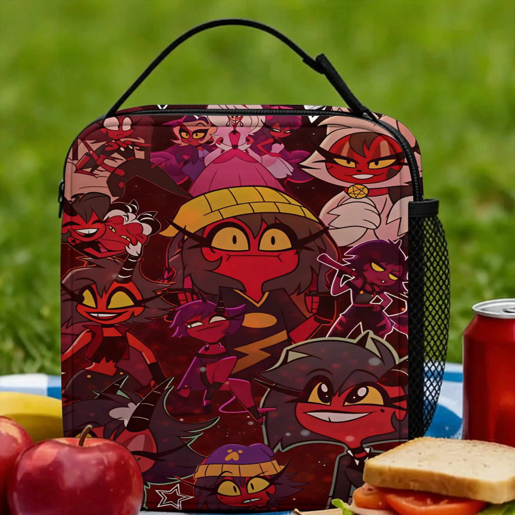 Anime Helluva Boss Millie Lunch Bag For Child Graphic Design Lunch Box Aesthetic Office Cooler Bag Portable Thermal Lunch Bags
Anime Helluva Boss Millie Lunch Bag For Child Graphic Design Lunch Box Aesthetic Office Cooler Bag Portable Thermal Lunch Bags