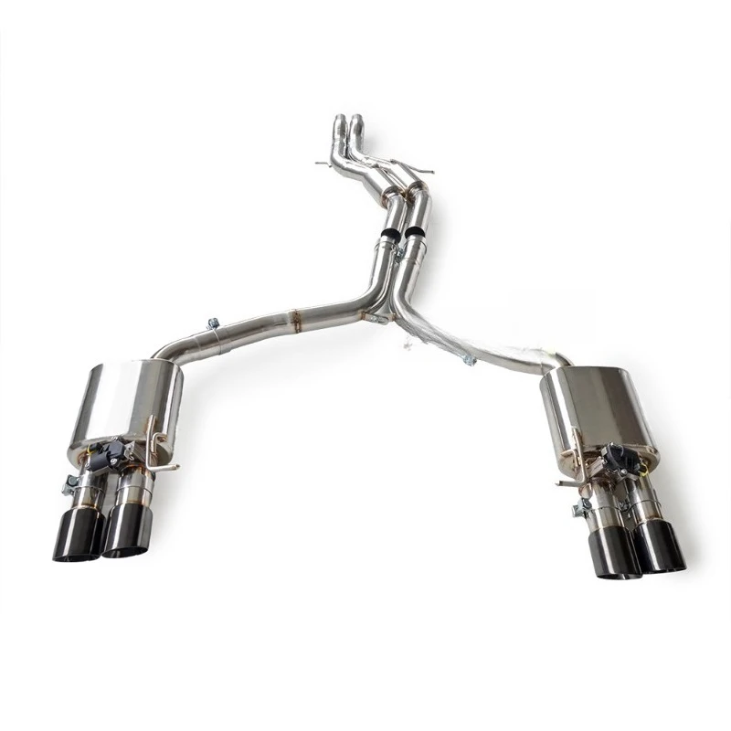 3.0T B8 Mid Resonator Electronic Valve Catback Exhaust Pipe for Audi S5 2013-2016 Racing Performance Modification Refit Kit
3.0T B8 Mid Resonator Electronic Valve Catback Exhaust Pipe for Audi S5 2013-2016 Racing Performance Modification Refit Kit