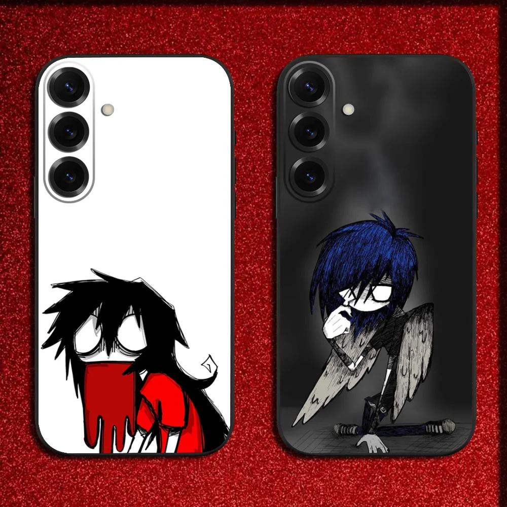 Love Black and Cute Emo Phone Case For Samsung S25,S24,S21,S22,S23,S30,Ultra,S20,Plus,Fe,Lite,Note,10,9,5G Black Cover
Love Black and Cute Emo Phone Case For Samsung S25,S24,S21,S22,S23,S30,Ultra,S20,Plus,Fe,Lite,Note,10,9,5G Black Cover