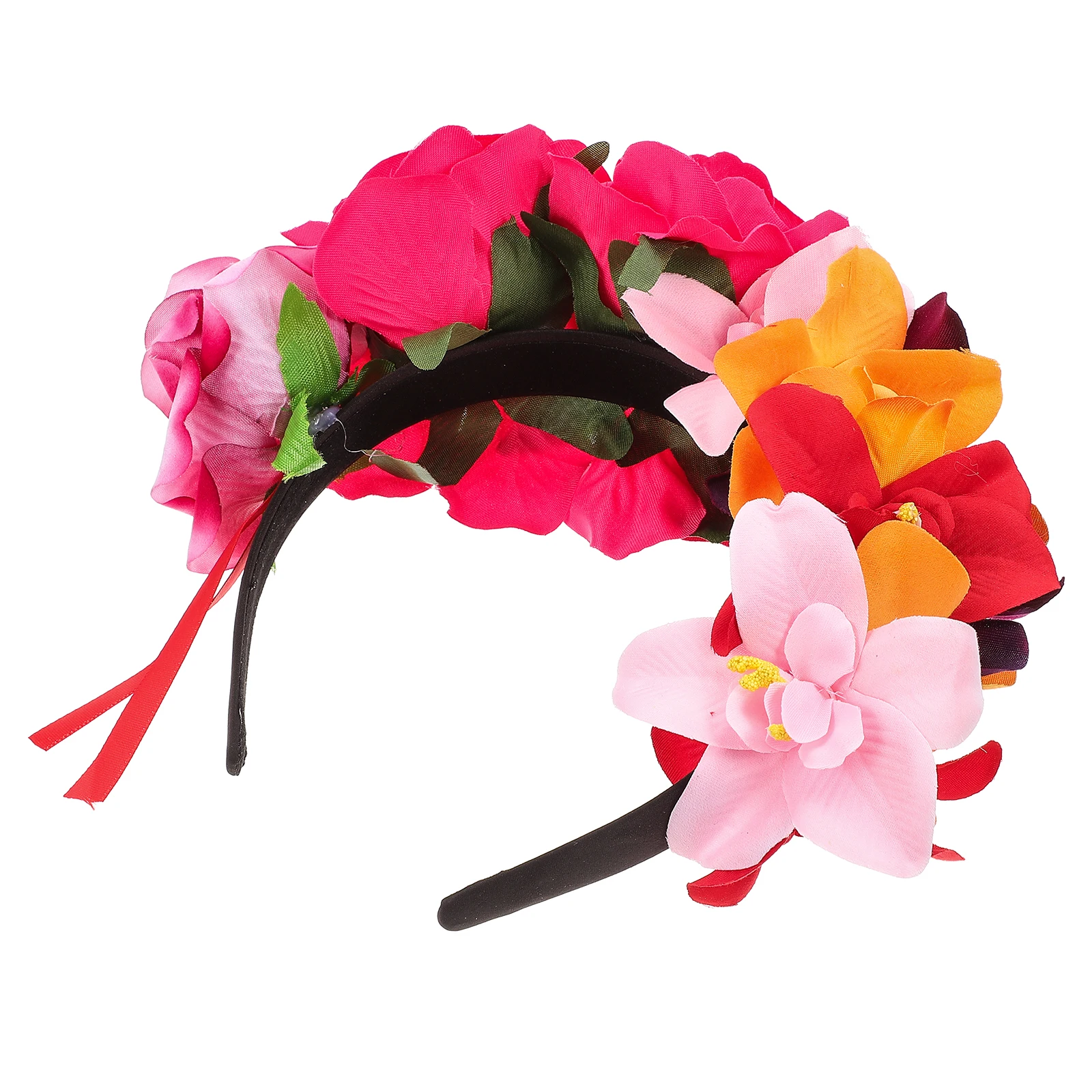 Rose Hairpin Headband Floral Lightweight Comfortable Halloween Accessories Women Girls Party Elegant Polyester
Rose Hairpin Headband Floral Lightweight Comfortable Halloween Accessories Women Girls Party Elegant Polyester