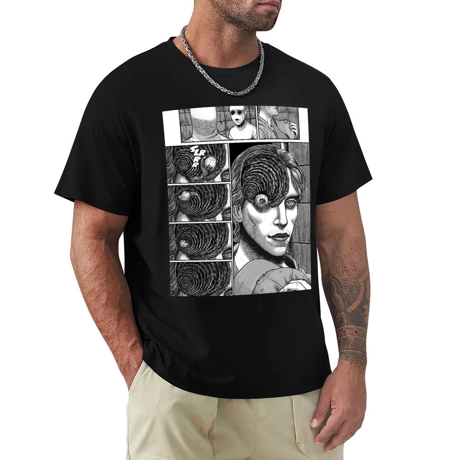 Jerma985 Spiral T-Shirt Comfortable Daily Wear Tee
Jerma985 Spiral T-Shirt Comfortable Daily Wear Tee