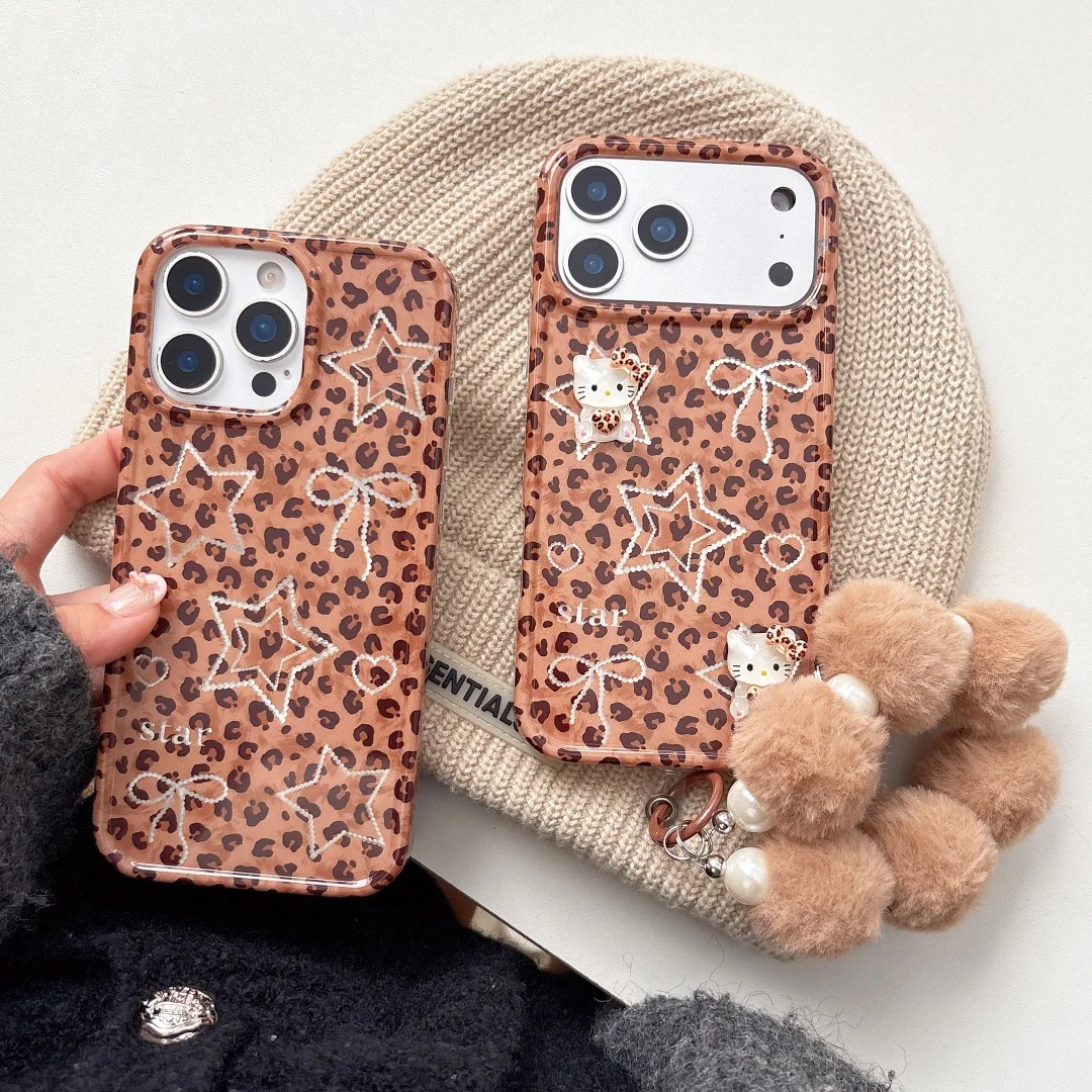 IMD Material Phone Case for iPhone 17 16 16e 15 14 13 Pro Max Plus Gold Leopard Print Star Cover with plush lanyard
IMD Material Phone Case for iPhone 17 16 16e 15 14 13 Pro Max Plus Gold Leopard Print Star Cover with plush lanyard