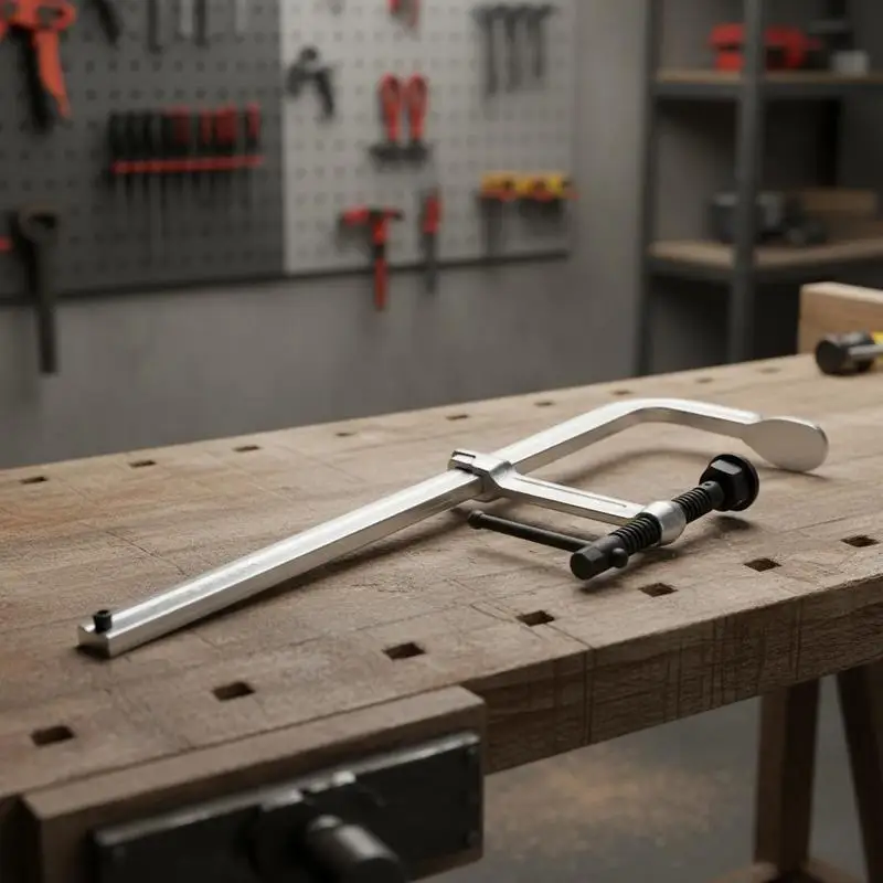 Deep Throat Bar Tool 16"x5 1/2" For Welding Carpentry Metalworking, Removable Swivel Pad High Pressure Clamping Steel Construction
Deep Throat Bar Tool 16"x5 1/2" For Welding Carpentry Metalworking, Removable Swivel Pad High Pressure Clamping Steel Construction