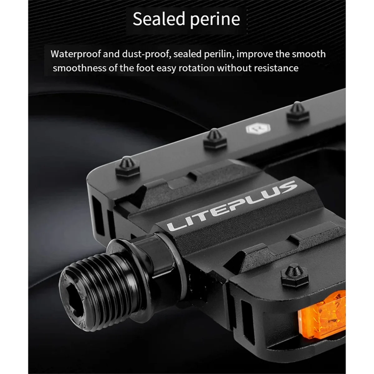 DSAO Liteplus Aluminum Alloy Bicycle Folding Pedals Anti-Skid Windward Small Wheel Folding Bicycle Pedals Bike Accessories,D
DSAO Liteplus Aluminum Alloy Bicycle Folding Pedals Anti-Skid Windward Small Wheel Folding Bicycle Pedals Bike Accessories,D