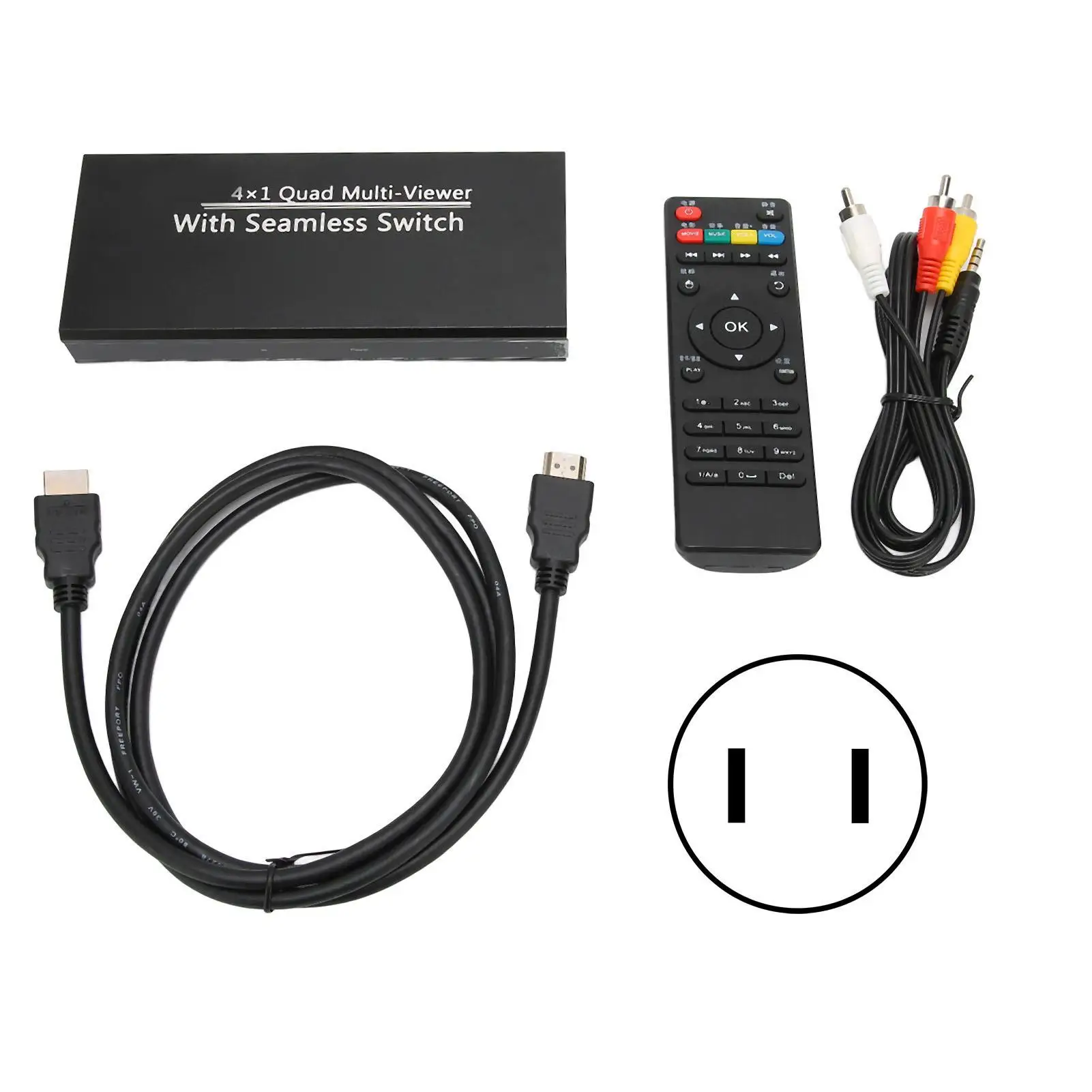 HD Multimedia Player with Auto Seamless Switch for Projectors - 100-240V, Multifunctional Video Interface
HD Multimedia Player with Auto Seamless Switch for Projectors - 100-240V, Multifunctional Video Interface