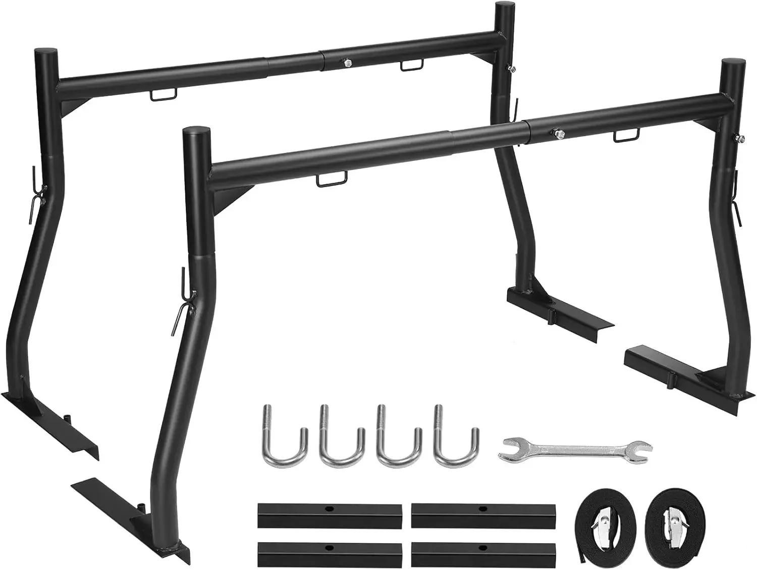 Extendable Steel Truck Ladder Rack - 800 lbs Capacity, 46-71 inch, Non-Drilling for Kayak, Surfboard, Lumber, Ladder
Extendable Steel Truck Ladder Rack - 800 lbs Capacity, 46-71 inch, Non-Drilling for Kayak, Surfboard, Lumber, Ladder