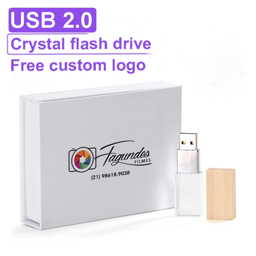 Bamboo Lid Crystal USB Flash Drive 128GB Free Custom Logo Memory Stick 64GB Photography Studio Pen Drive 32GB 16GB Wedding Gift
Bamboo Lid Crystal USB Flash Drive 128GB Free Custom Logo Memory Stick 64GB Photography Studio Pen Drive 32GB 16GB Wedding Gift