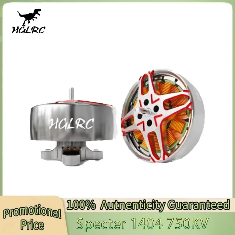 HGLRC SPECTER 1404 2750KV 4-6S Brushless Motor Compatible 2-4inch Propeller for FPV 2inch Cinewhoop 4inch Toothpick Drones
HGLRC SPECTER 1404 2750KV 4-6S Brushless Motor Compatible 2-4inch Propeller for FPV 2inch Cinewhoop 4inch Toothpick Drones