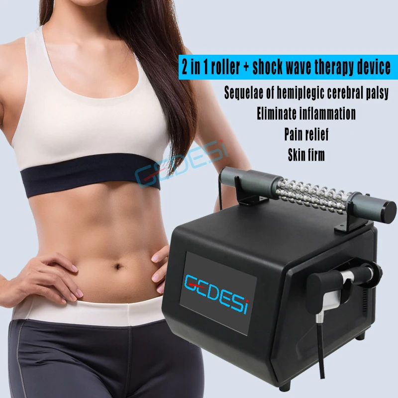 Latest 2 in 1 pneumatic air shock wave therapy machine for slimming machine massage roller pain relief Body Slimming
Latest 2 in 1 pneumatic air shock wave therapy machine for slimming machine massage roller pain relief Body Slimming