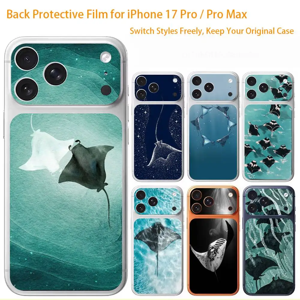 Ocean Animal Manta Ray 3D Full Body Skin Decal for iphone 17pro 17promax Color Rear Protective Sticker
Ocean Animal Manta Ray 3D Full Body Skin Decal for iphone 17pro 17promax Color Rear Protective Sticker