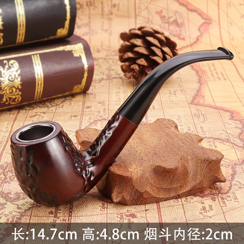 Sepiolite Resin Pipe, Removable Filter Vintage Hammer Flame Proof Bakelite Pipe
Sepiolite Resin Pipe, Removable Filter Vintage Hammer Flame Proof Bakelite Pipe