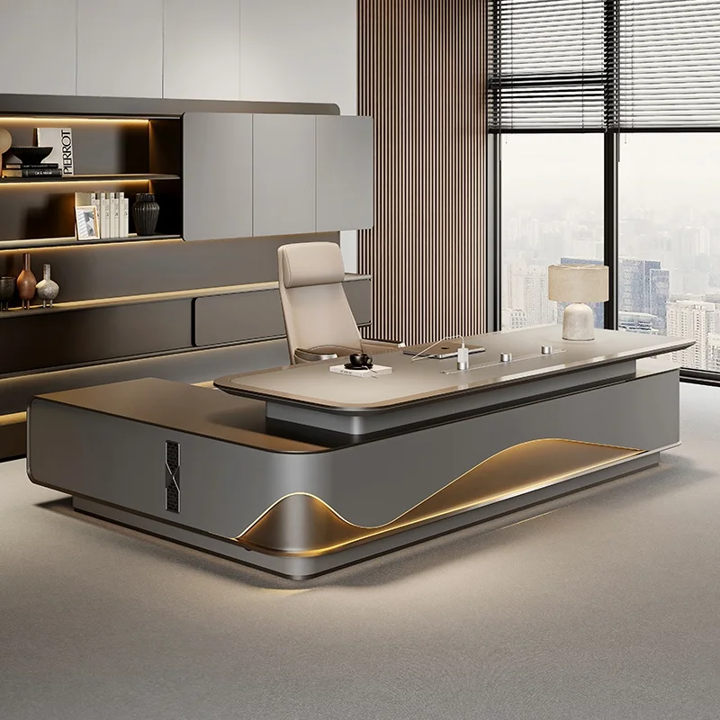 L Shaped Modern Office Desk Executive Work Luxury Conference Computer Desk Manager Reading Escritorio Oficina Modern Furniture
L Shaped Modern Office Desk Executive Work Luxury Conference Computer Desk Manager Reading Escritorio Oficina Modern Furniture