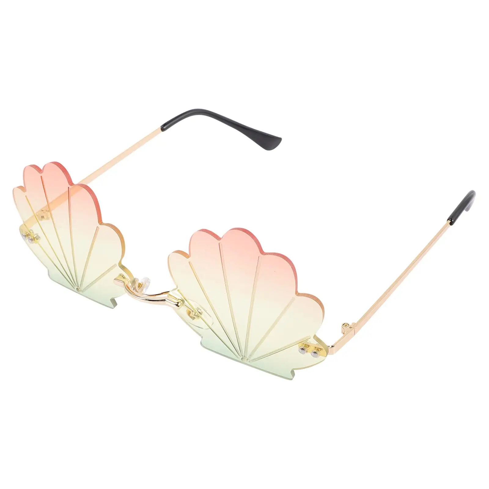 Gold Frame Sunglasses Fun Heart Shaped Women Party Adults Metal Cool Teens Seashell Rimless Colored Glasses Photo Props Beach
Gold Frame Sunglasses Fun Heart Shaped Women Party Adults Metal Cool Teens Seashell Rimless Colored Glasses Photo Props Beach
