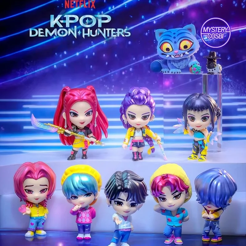 Hot Toys K-Pop Demon Hunters Cosbi Blind Box Mini Figure Anime Collectible Model HUNTR X Rumi Mira Zoey Mystery Toy Gift
Hot Toys K-Pop Demon Hunters Cosbi Blind Box Mini Figure Anime Collectible Model HUNTR X Rumi Mira Zoey Mystery Toy Gift