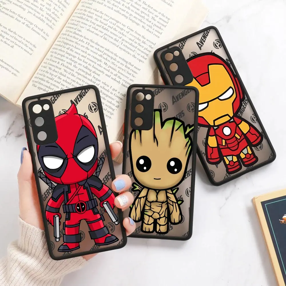 Marvel Avengers Case For Samsung Galaxy A13 A23 A32 A52 4G A14 A12 A53 A73 5G A71 A51 A72 A33 A12 A42 A21S Fundas Deadpool Groot
Marvel Avengers Case For Samsung Galaxy A13 A23 A32 A52 4G A14 A12 A53 A73 5G A71 A51 A72 A33 A12 A42 A21S Fundas Deadpool Groot