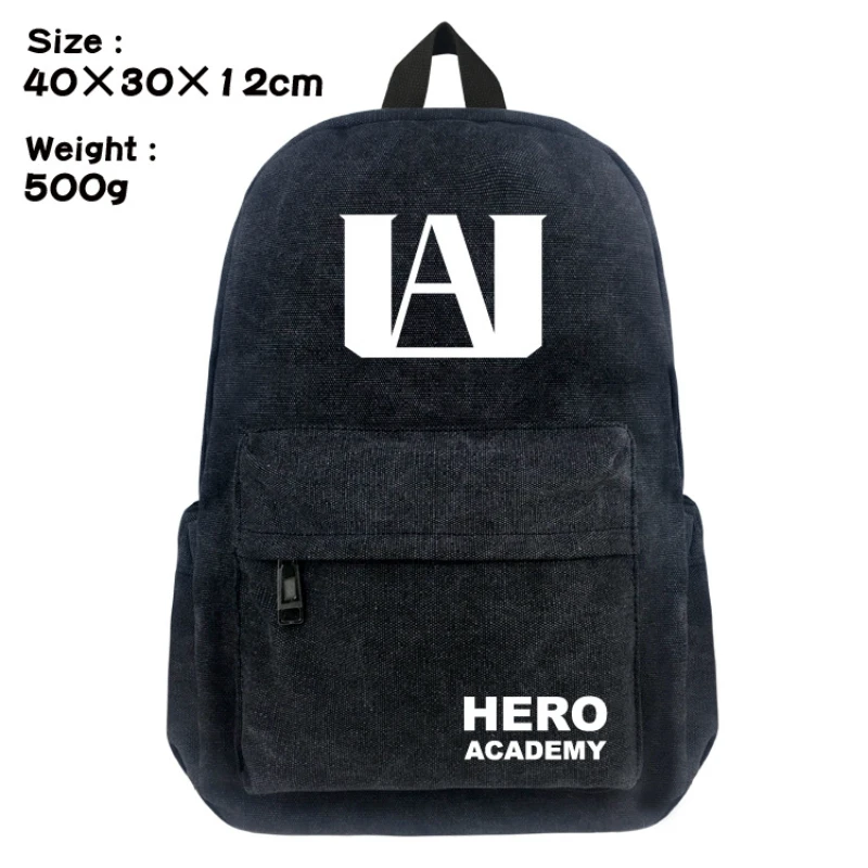 Anime My Hero Academia Duke All Might Backpack Back to School Printed Canvas Casual Black Laptop Backpacks Bag for Men Boys
Anime My Hero Academia Duke All Might Backpack Back to School Printed Canvas Casual Black Laptop Backpacks Bag for Men Boys