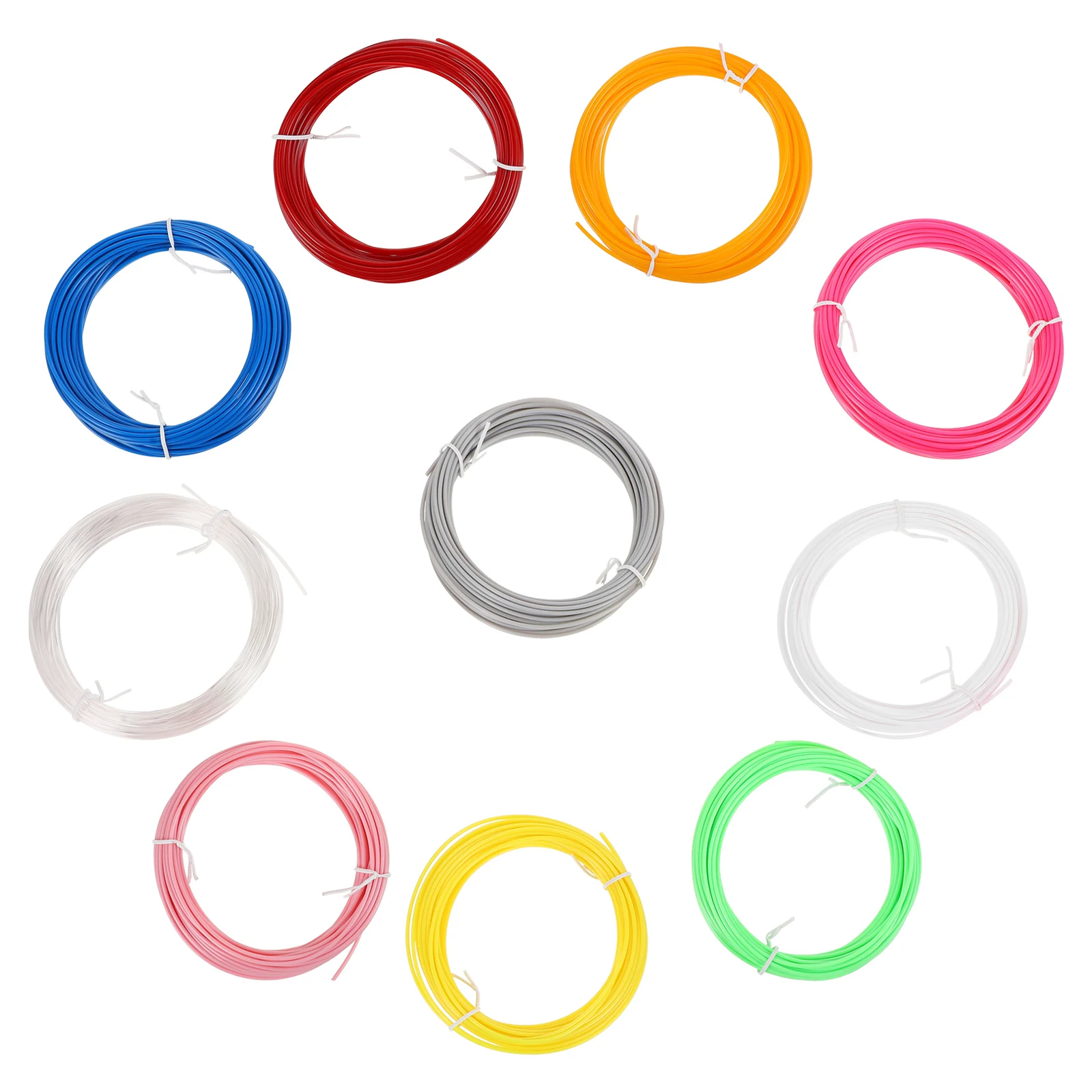 10pcs Pen Filaments 3D Printing Wires Plastic Smooth Printing Non Clogging Supplies 3D Supplies Wires
10pcs Pen Filaments 3D Printing Wires Plastic Smooth Printing Non Clogging Supplies 3D Supplies Wires
