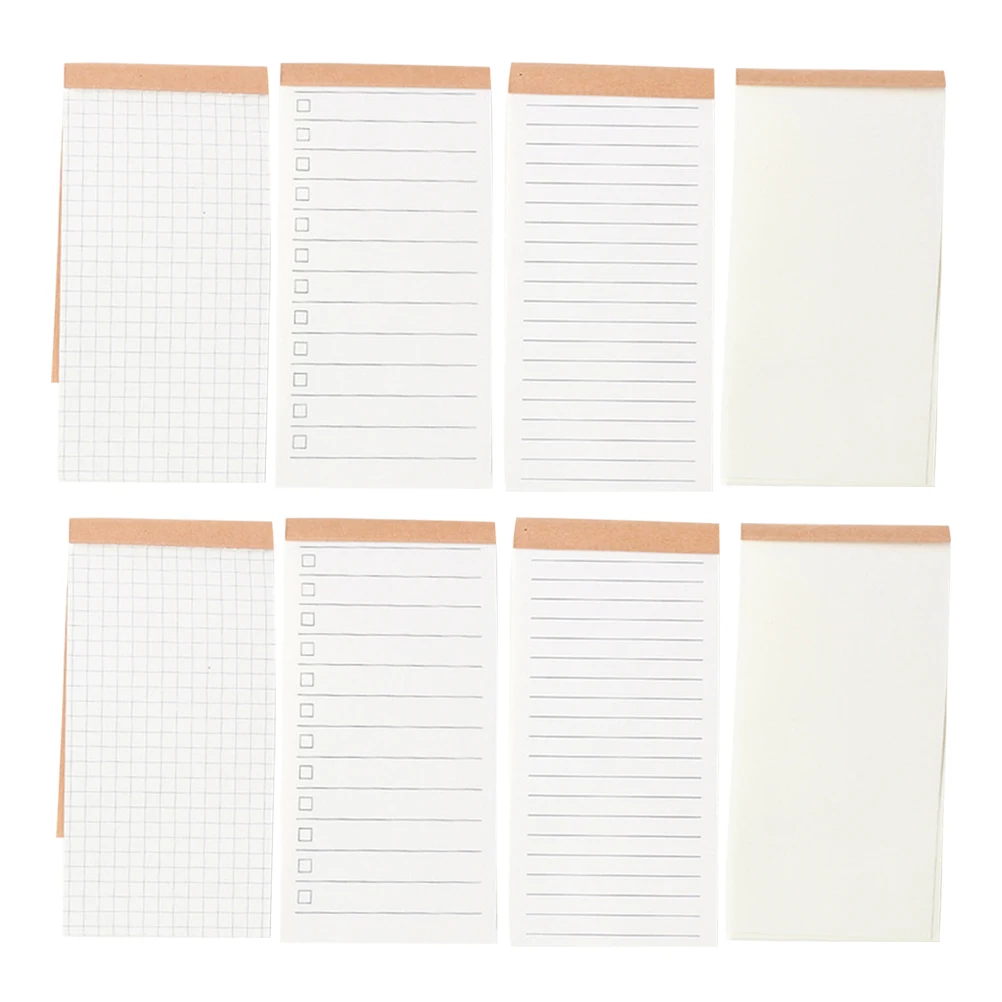 8 Pcs Notebook Indexing Portable Notepad Students Stationery Small Office Paper Memo Convenient
8 Pcs Notebook Indexing Portable Notepad Students Stationery Small Office Paper Memo Convenient