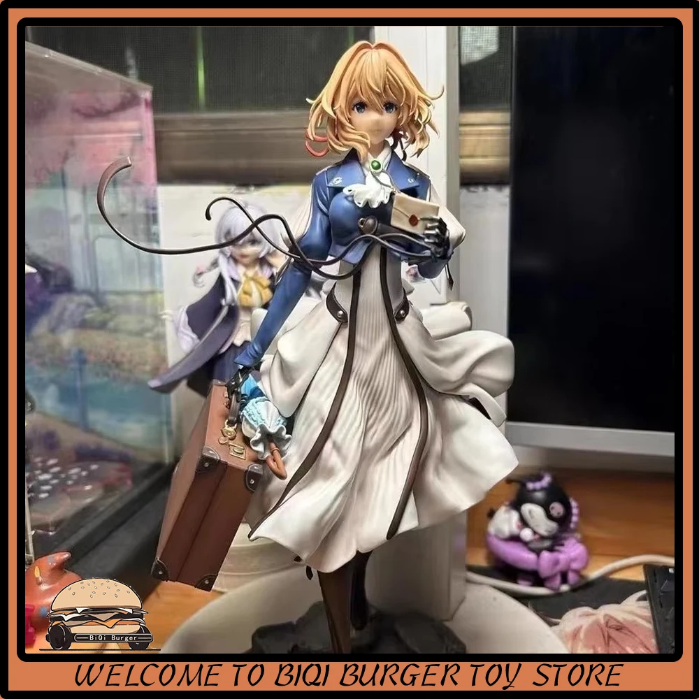 Фигурка аниме Violet Evergarden, 25 см, фигурка красивой девушки, кукла из ПВХ, статуя, модель, коллекция, декор для стола, высокое качество, игрушка на день рождения
Фигурка аниме Violet Evergarden, 25 см, фигурка красивой девушки, кукла из ПВХ, статуя, модель, коллекция, декор для стола, высокое качество, игрушка на день рождения