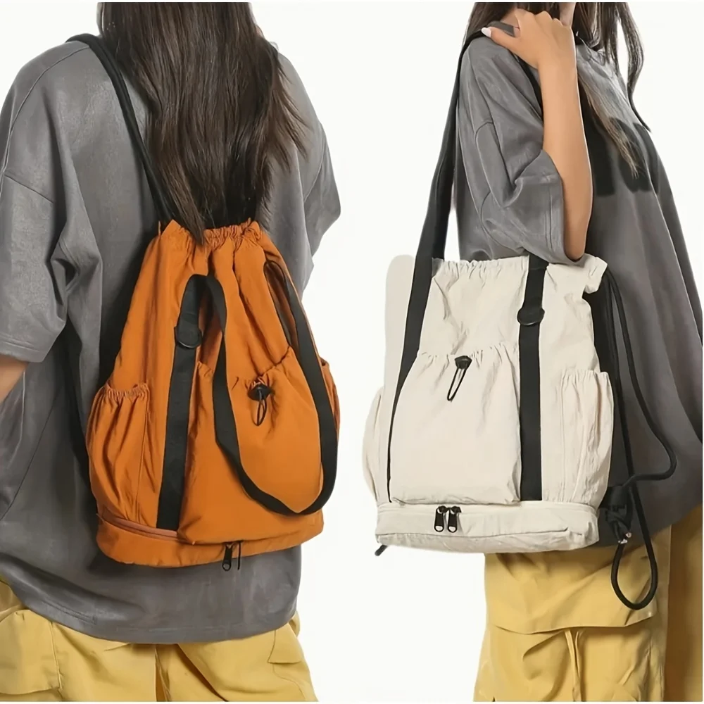 Multifunctional Lightweight Drawstring Backpack Casual Hiking Travel Backpack Sports Shoulder Bag
Multifunctional Lightweight Drawstring Backpack Casual Hiking Travel Backpack Sports Shoulder Bag