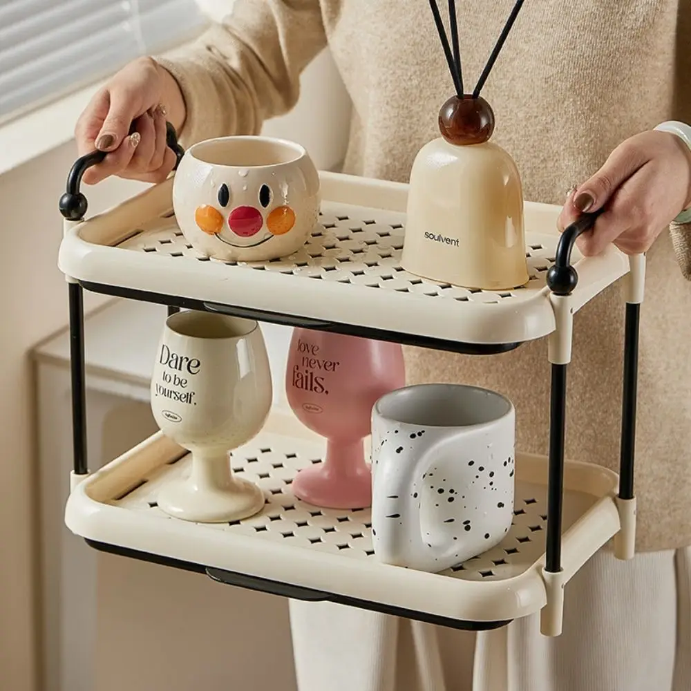 Light Luxury Multi-Layer Storage Rack Space-Saving Durable Desktop Storage Rack Stepped Sideboards Kitchen Storage
Light Luxury Multi-Layer Storage Rack Space-Saving Durable Desktop Storage Rack Stepped Sideboards Kitchen Storage